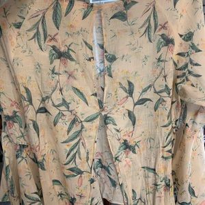 Flowy Lauren Conrad top with open back